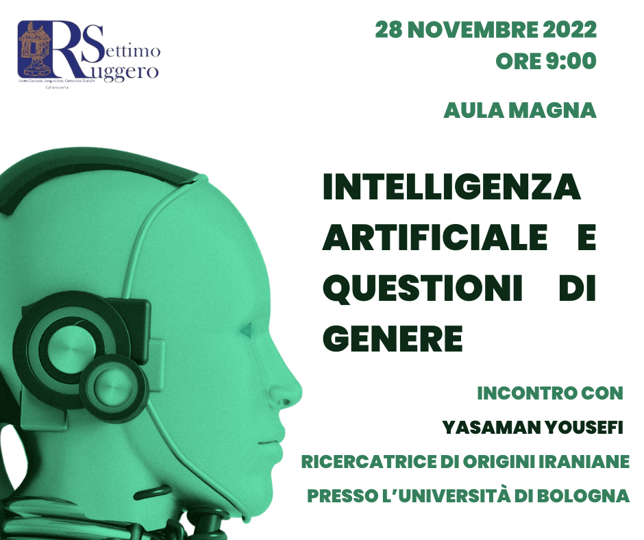 Intelligenza Artificiale E Questioni Di Genere Liceo Classico Ruggero